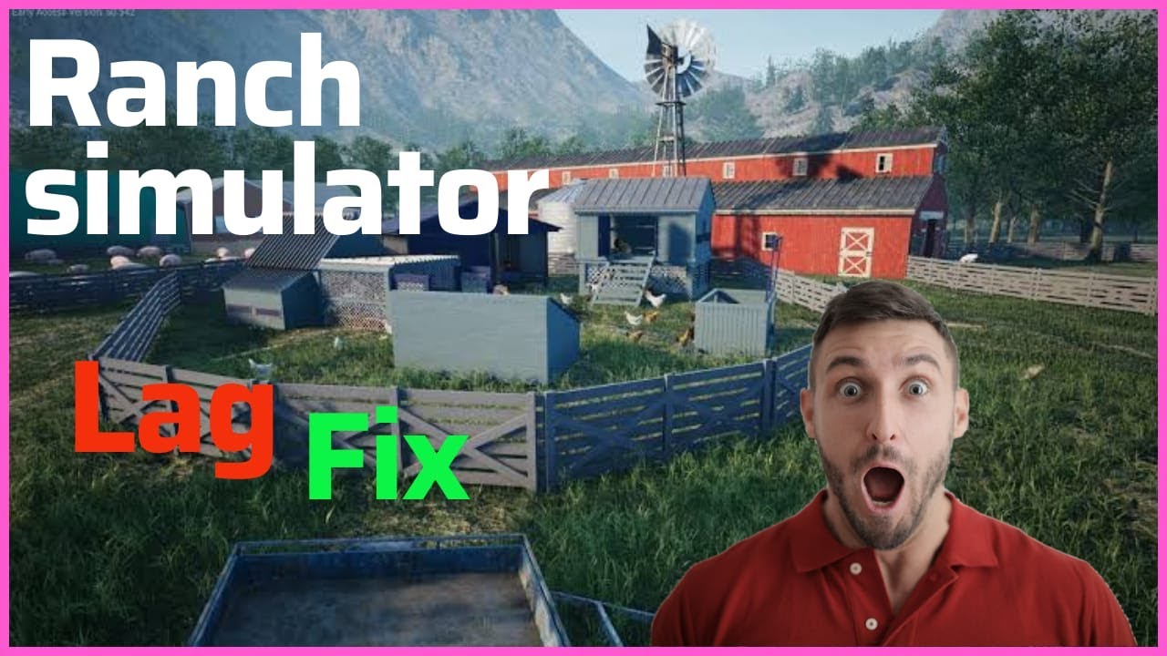 Ranch simulator lag kaise thik kare 2023 || how to play ranch simulator ...