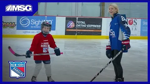 Olympian Amanda Kessel's Ridealong | New York Rang...