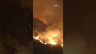 New brush fire breaks out in L.A.