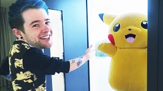 Pikachu came to MY HOUSE!!