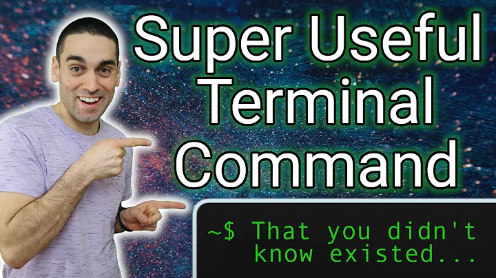 Super Useful Terminal Command (That you didn't know existed)