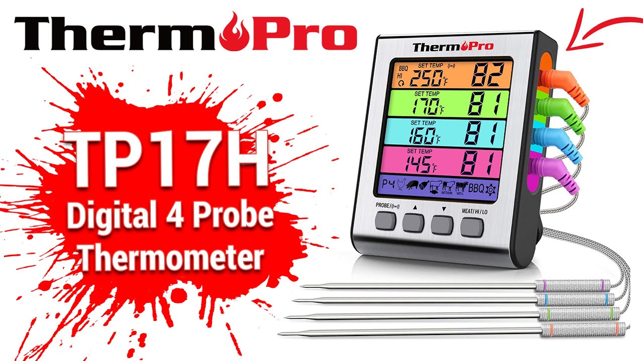 ThermoPro TP280B Wireless Indoor Outdoor Weather Station Thermometer Setup  Video 