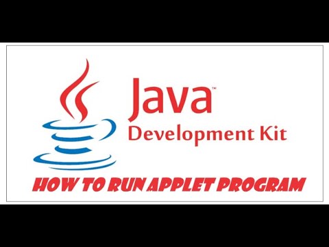  New Update How To Install JAVA JDK With APPLETVIEWER Or JAVA APPLET SUPPORT | How to run applet program in java
