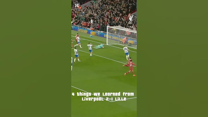4 things we learned from liverpool 2-1 lille#lille#liverpool#liverpoolnews#ucl