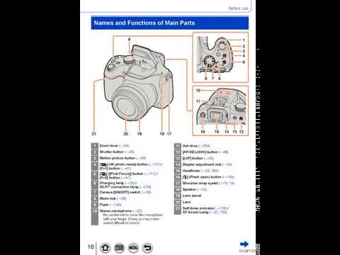 Panasonic Lumix DC-FZ80 PDF Manual / Instructions - YouTube