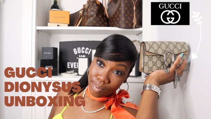 Gucci Dionysus Supreme Mini Handbag Review - The Brunette Nomad