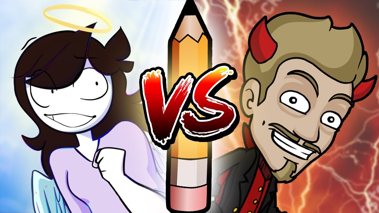 ⁣The ANGEL vs DEVIL Art Challenge! (Jaiden Animations Vs. Jazza)