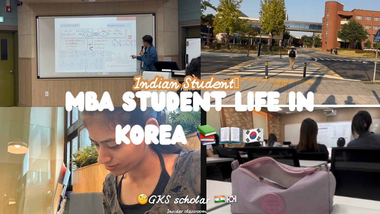 [🇰🇷Study Vlog -MBA Indian student life 🇮🇳 