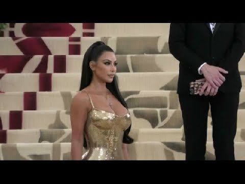 Kim Kardashian at Met Gala 2018