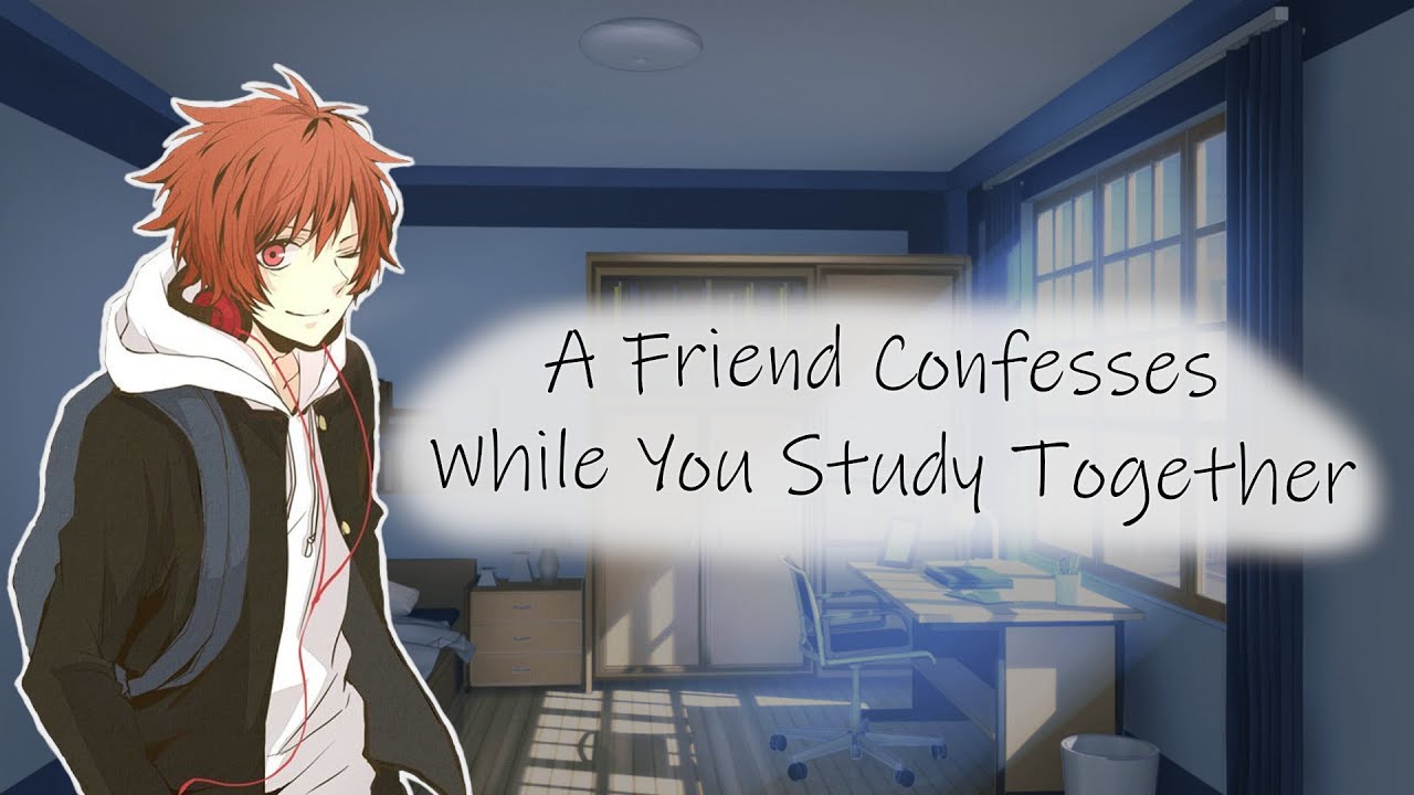 RP ASMR [M4A][Friends To Lovers] | Friend Confesses To You While You're Studying
