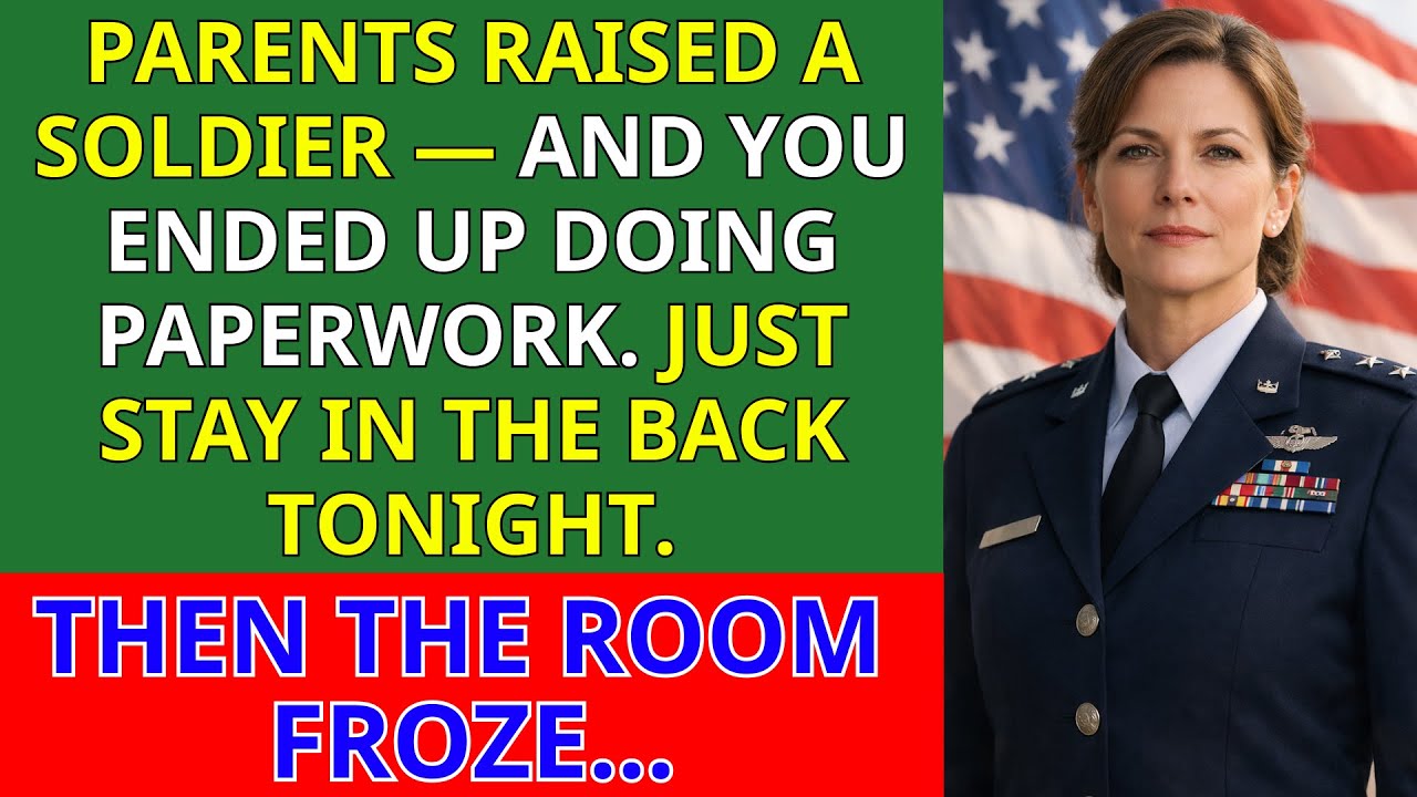 My Parents Publicly Mocked My “Desk Job” at a Military Event — Until a 4-Star General Saluted Me