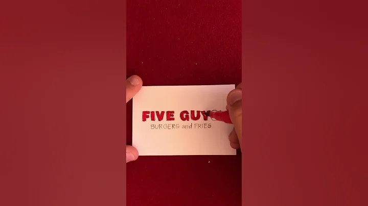 #short drawing of the Five Guys logo. Next?