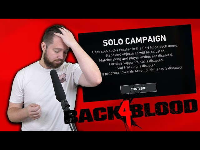 Free Back 4 Blood update adds solo offline campaign mode with progression,  achievements and more