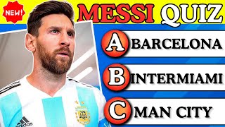 Messi Quiz: How Well Do You Know Lionel Messi❓Football Quiz | Inter Miami
