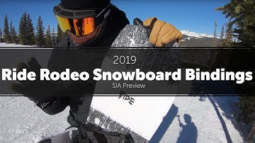 2019 Ride Rodeo Snowboard Bindings - Preview