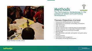 Tools and Methods for Participatory Planning