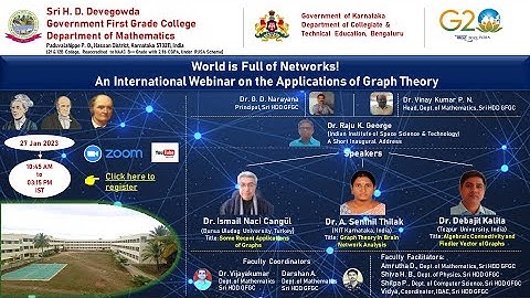 An International Webinar on the Applications of Graph Theory (Session 02)