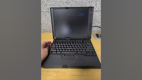IBM Thinkpad 560 Boot up in 2021