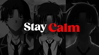 Calm On The Outside, Deadly Within Ayanokoji Style