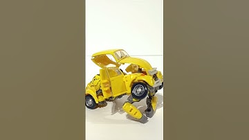 Transformers Studio series 116 Bumblebee. Transformación #transformersstopmotion #studioseries
