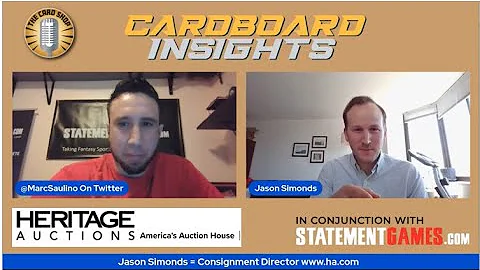 Heritage Auctions Consignment Director Jason Simon...