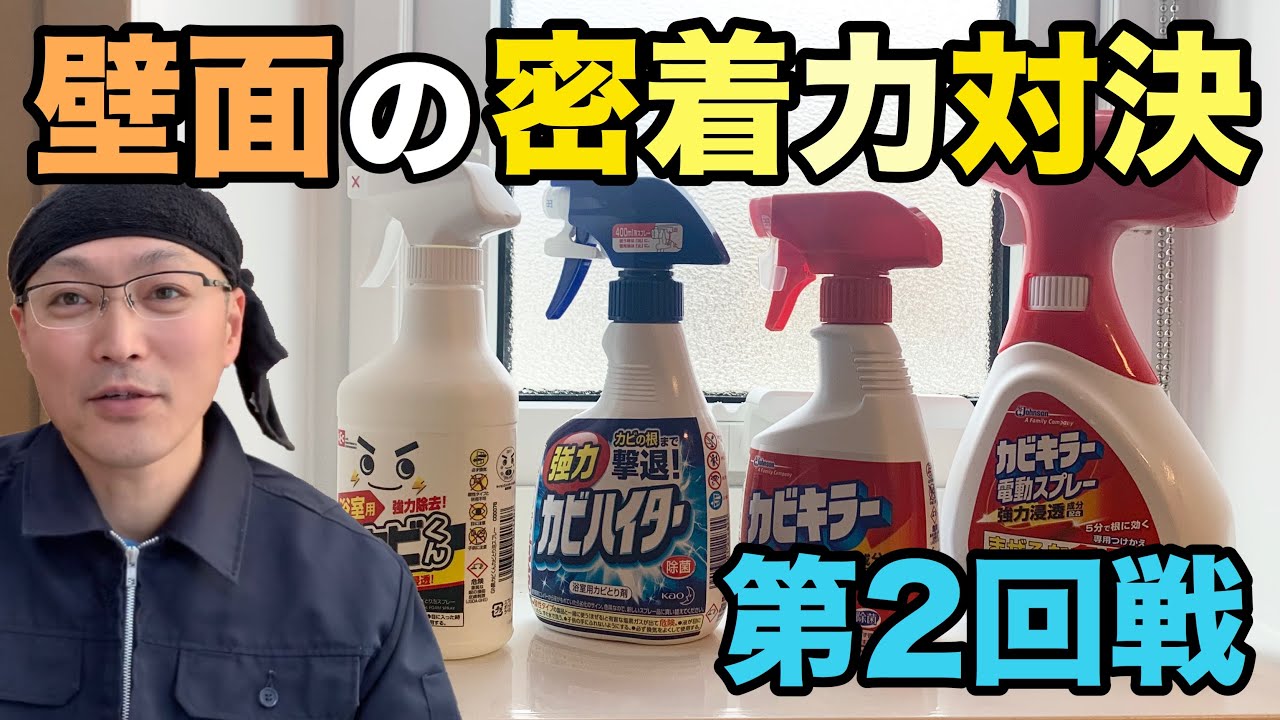 徹底検証 カビ取りスプレーno 1決定戦 掃除術 茂木和哉のブログ 公式