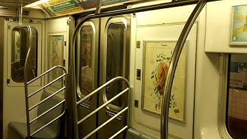 IRT Lexington Avenue Line: Brooklyn Bridge-bound R142A 6 Empty Train Ride