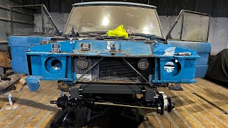 Range Rover classic restoration 2 door part 13 - swivels, brakes and floors