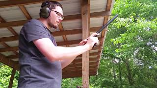 22 LR Ruger Mark 1 - With and Without Suppressor