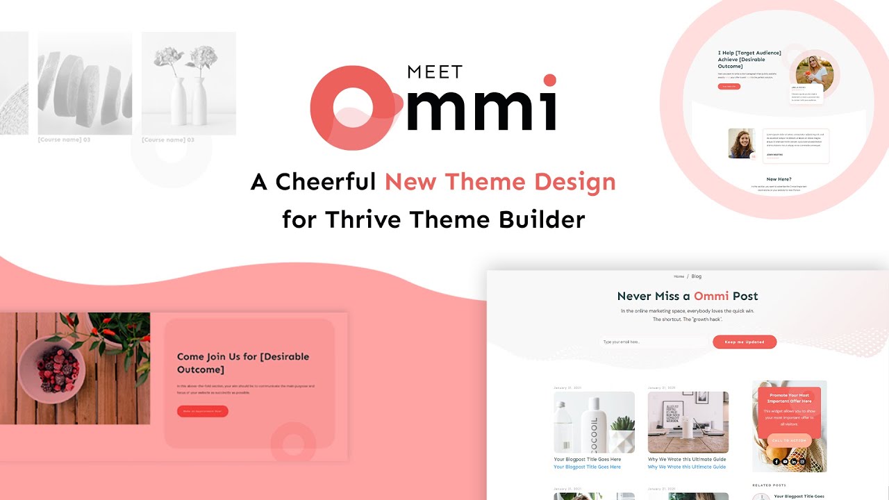 Meet Ommi: An Inviting, Modern WordPress Theme For Thrive Theme Builder ...