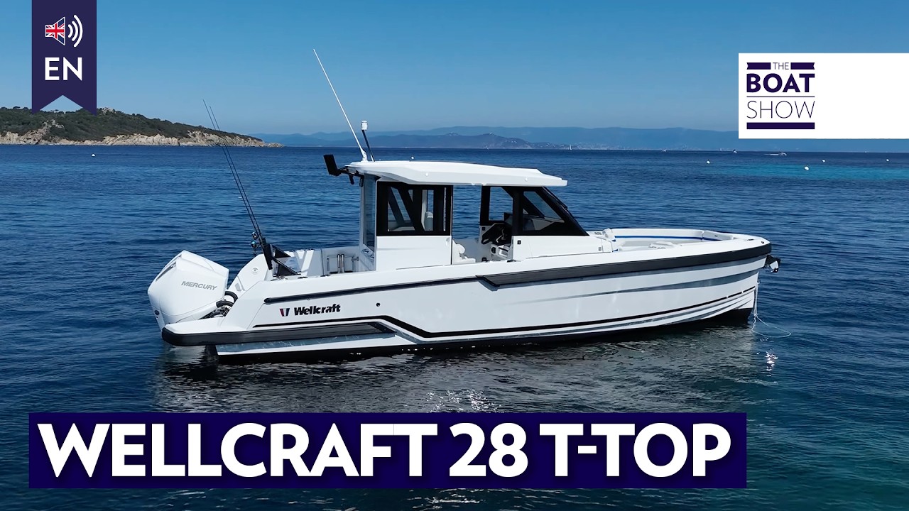 ⁣[ENG] WELLCRAFT 28 T-TOP – Motorboat Test & Review - The Boat Show