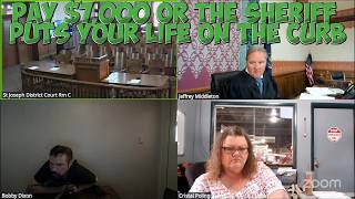 Judge Tells Tenant: Pay $7,000 or the Sheriff Puts Your Life on the Curb!
