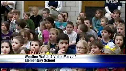 Weather Watch 4 School Visit: Marzolf Primary School