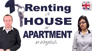 Renting a House or Apartment in English  Vocabulary and Conversation