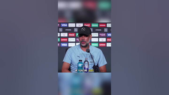 “Ederson is useless” - Pep Guardiola Postmatch Interview - Manchester City 3-4 Al Hilal - World Cup