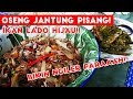 Tumis Jantung Pisang + Ikan Sambal Ijo + Lalapan + Sambel Goang!! TOP MARKOTOP!