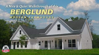 A Nice and Quiet Walkthrough of a Berglund Modern Farmhouse