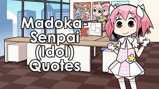 Quotes: Madoka-senpai (Idol Costume)
Puella Magi Madoka Magica Side Story - Magia Record
Quotes - Madoka-senpai (Idol Costume)
English Text
Translation Credits: tiramise
This video was recorded in-game with English text thanks to the Puella Care Project from our Discord server.
Magia Union Translations Discord - https://discord.gg/magia-union-translations
Master Translation Spreadsheet - https://docs.google.com/spreadsheets/d/11XEA65hfCuqKn16kheD-GfoavAszmVFtD7nkKceIqD0/edit?usp=sharing Quotes: Madoka-senpai (Idol Costume)
