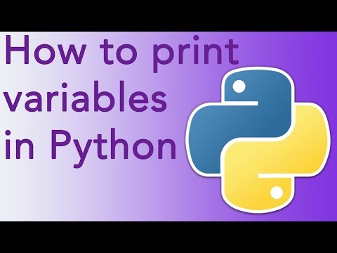 Python print variable