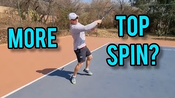 How to get more topspin on your Forehand!!!