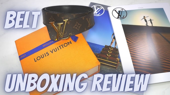 LOUIS VUITTON MINI 25MM INITIALES BELT - UNBOXING, TRY-ON, & STYLING 