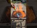 Deep Rust BBQ Grill Restoration: Rust Cleaned with Fire &amp; Chemical Spray
