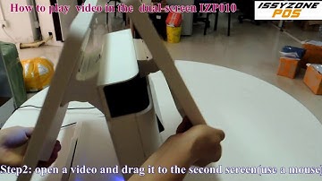 Dual Screen Video Display setting for Touch POS System