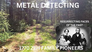 METAL DETECTING A COOL OLD PIONEER HOMESTEAD AND RESURRECTING FACES OF THE PAST  'SEE' FAMILY PART 2