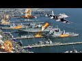 WAR TODAY! US Forces Bombard Russian Warships in Russian Naval Port - ARMA 3