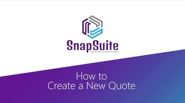 How to Create a Quotation