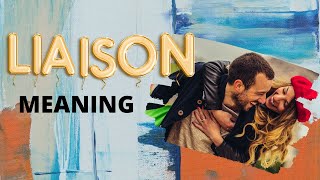 Liaison Meaning, Definition, Synonyms, Antonyms and Examples