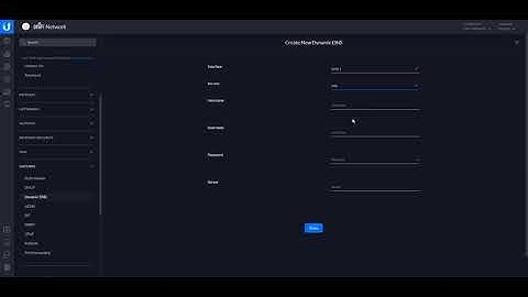 Unifi Controller Dynamic DNS(DDNS) configured for no-ip.com