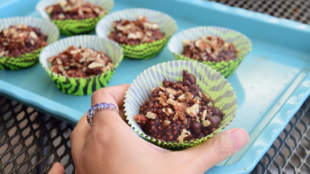 Нут, киноа, шоколад. Лучший десерт в моей жизни!