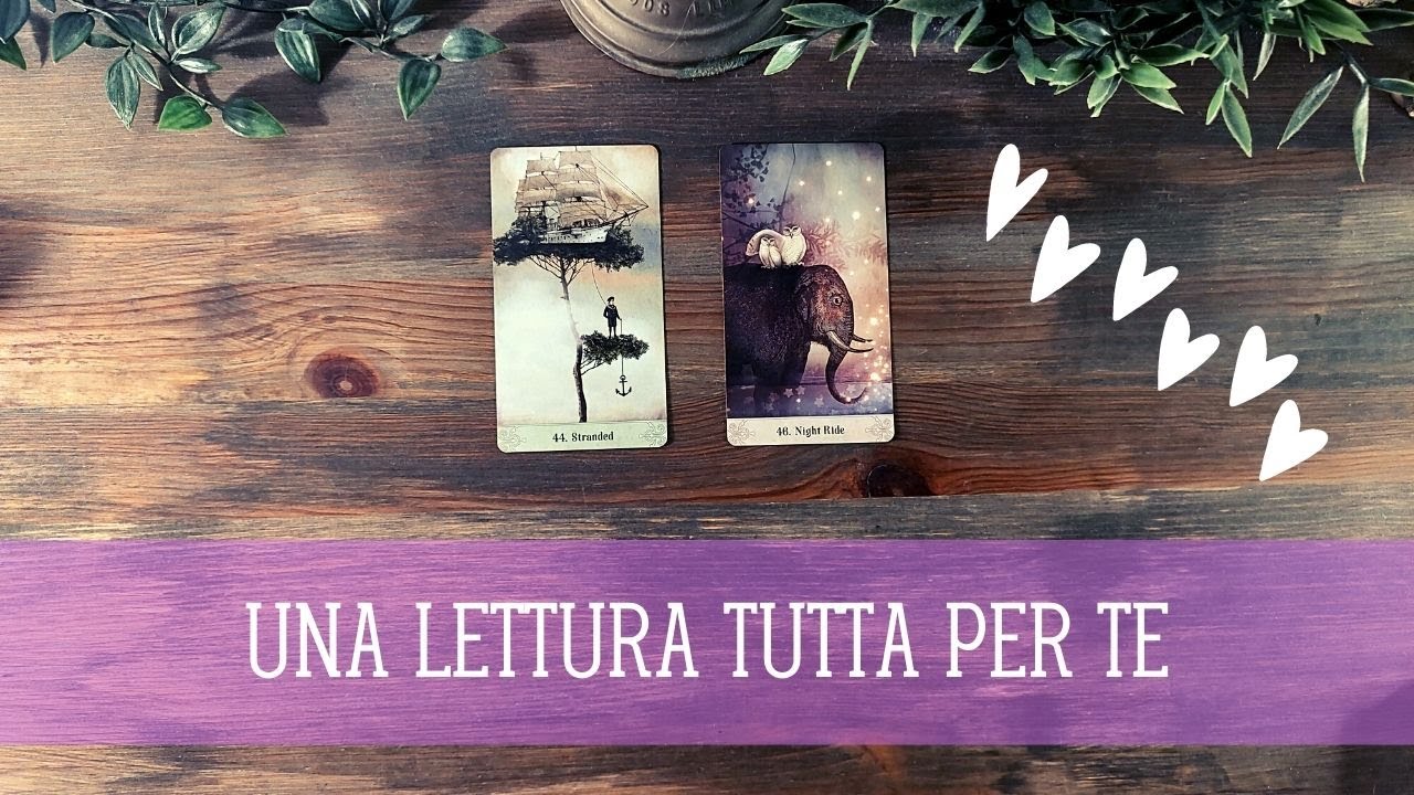 Una lettura per te 🌱💜 Tarocchi Interattivi